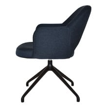 Lex Cotton-Blend Trestle Armchairs (Set of 2)